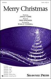 Merry Christmas SATB choral sheet music cover